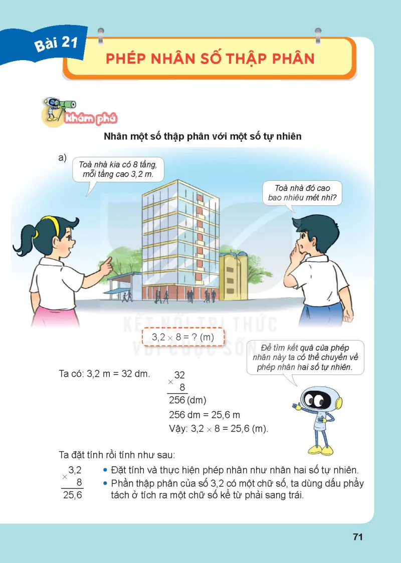 Bài 21. Phép nhân số thập phân