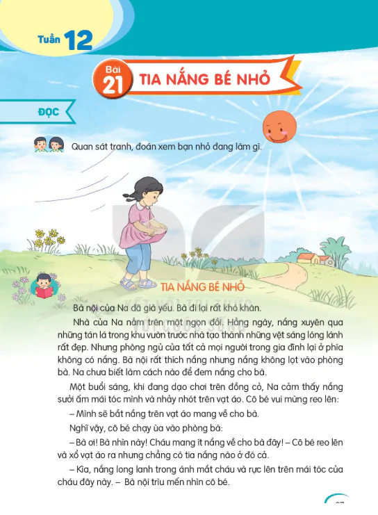 BÀI 21 TIA NẮNG BÉ NHỎ