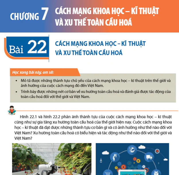 Bài 22: Cách mạng khoa học - Kỹ thuật và xu thế toàn cầu hóa