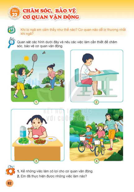 Bài 22: Chăm sóc, bảo vệ cơ quan vận động
