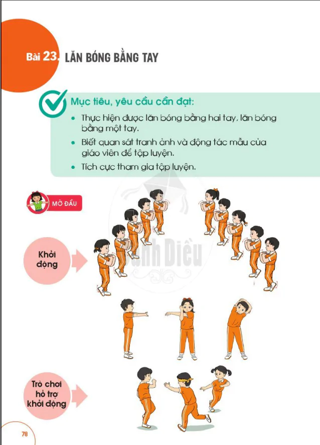 BÀI 23: LĂNG BÓNG BẰNG TAY