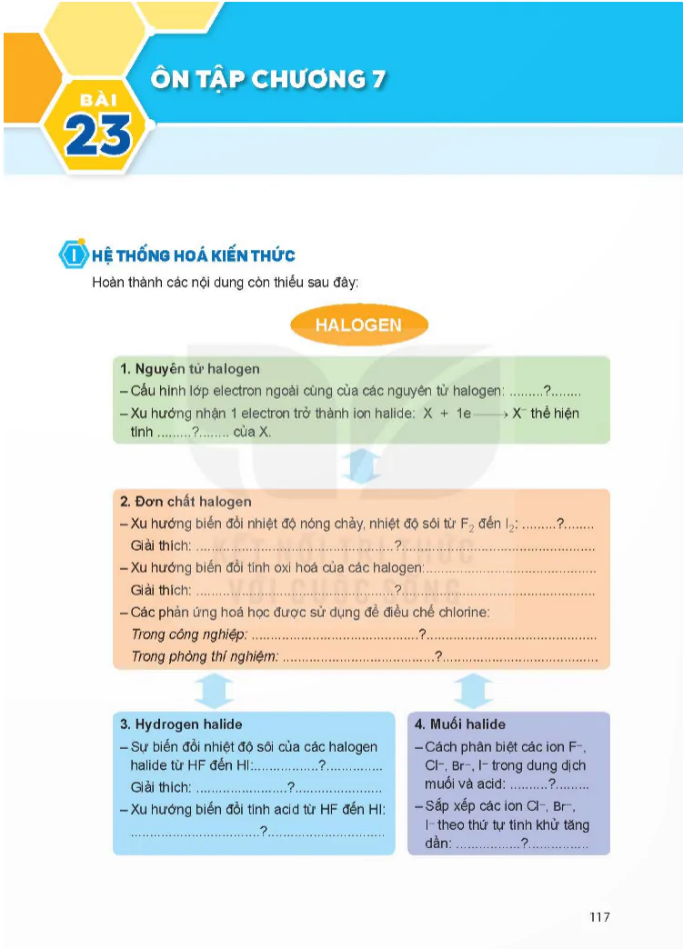 Bài 23: Ôn tập chương 7