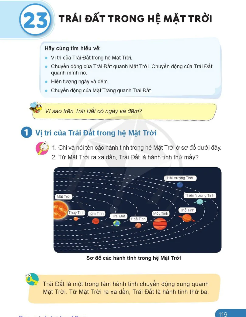 Bài 23: Trái Đất Trong Hệ Mặt Trời