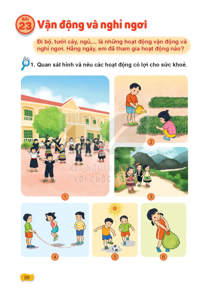 Bài 23: Vận Động Và Nghỉ Ngơi