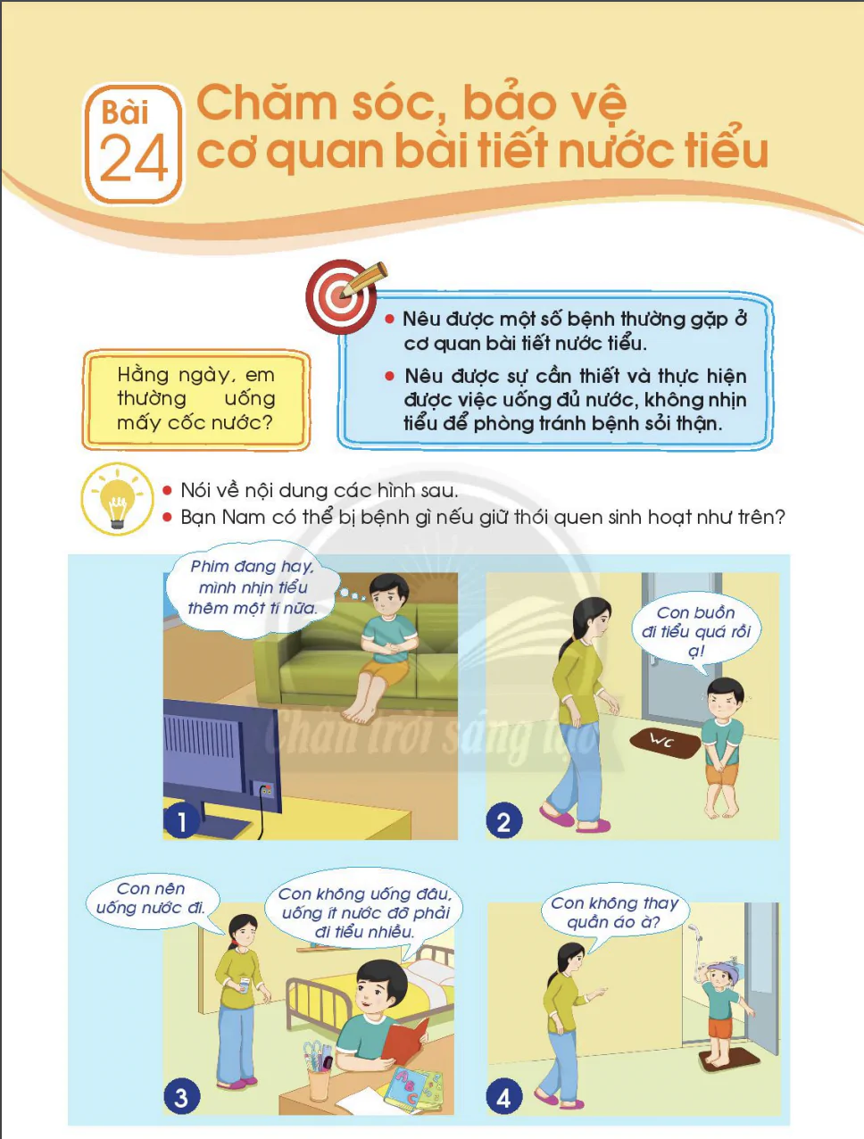 Bài 24: Chăm sóc, bảo vệ cơ quan bài tiết nước tiểu