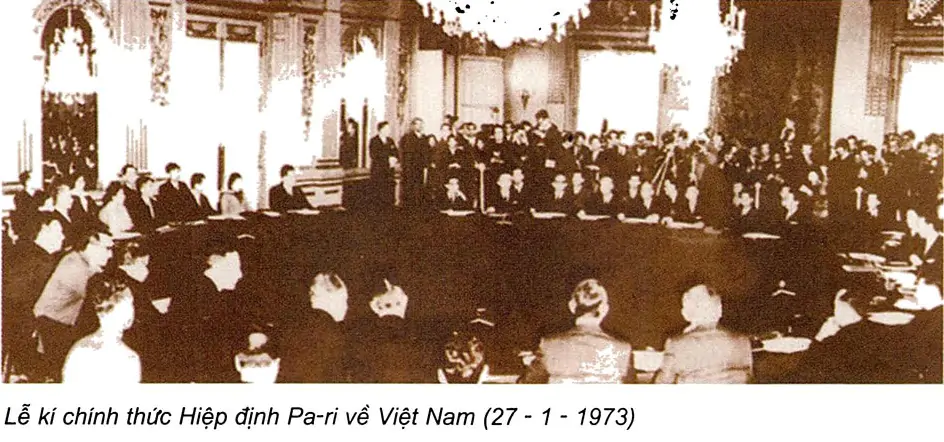Bài 25: Lễ kí Hiệp định Pa-ri