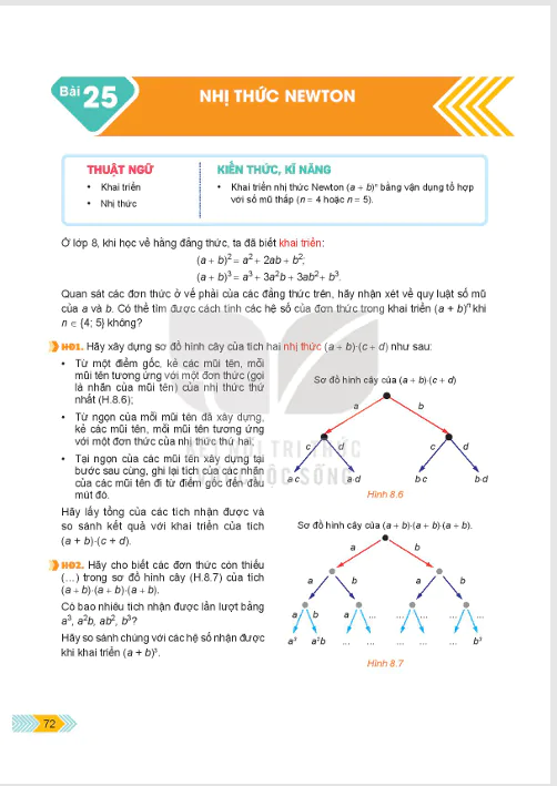 Bài 25: Nhị thức Newton