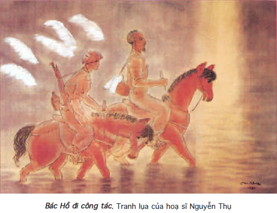 Bài 25. Thường thức mĩ thuật - Xem tranh Bác Hồ đi công tác