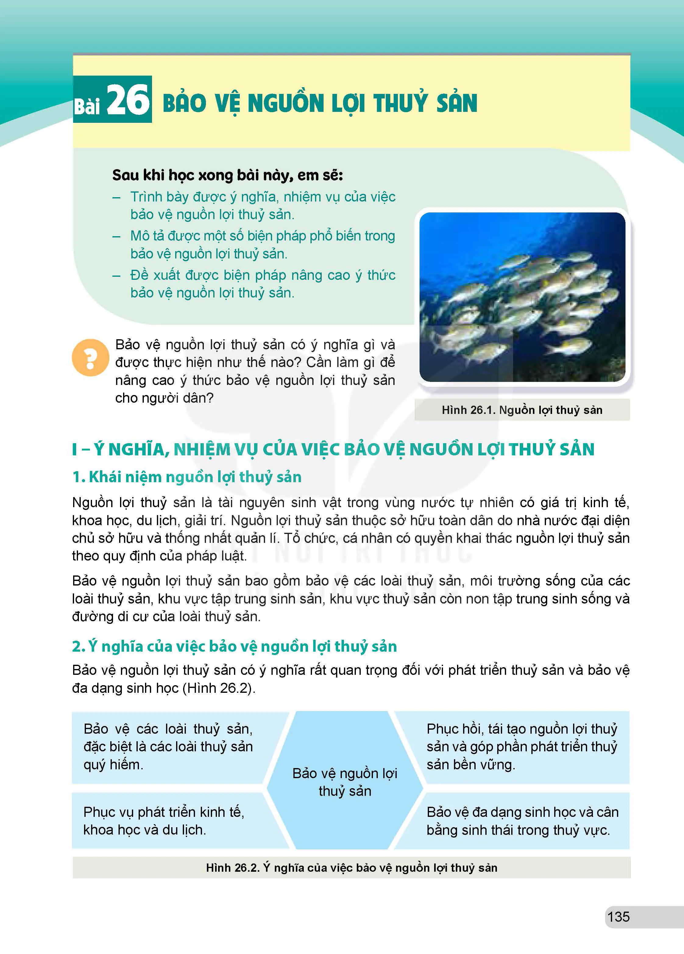 Bài 26: Bảo vệ nguồn lợi thủy sản 