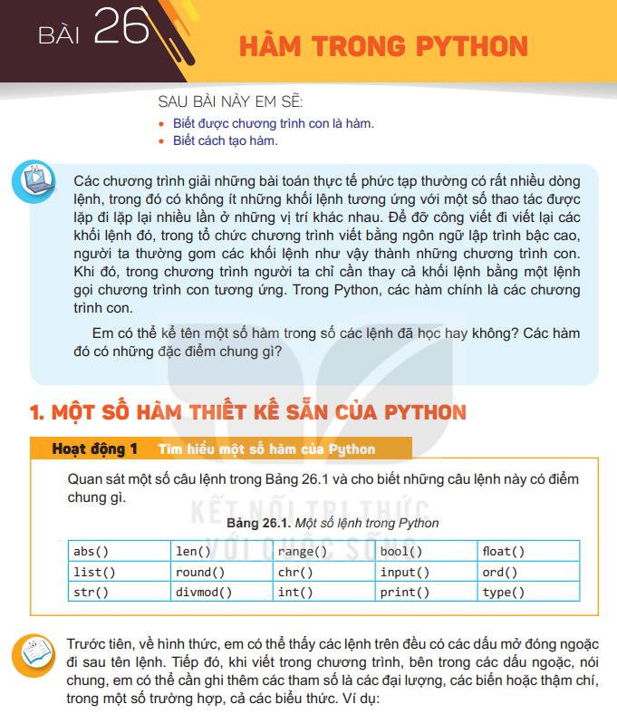 Bài 26: Hãm Trong Pyphon