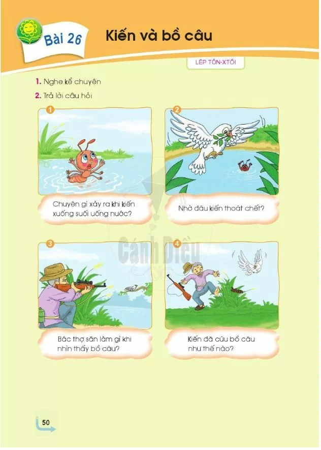 Bài 26: Kiến và bồ câu