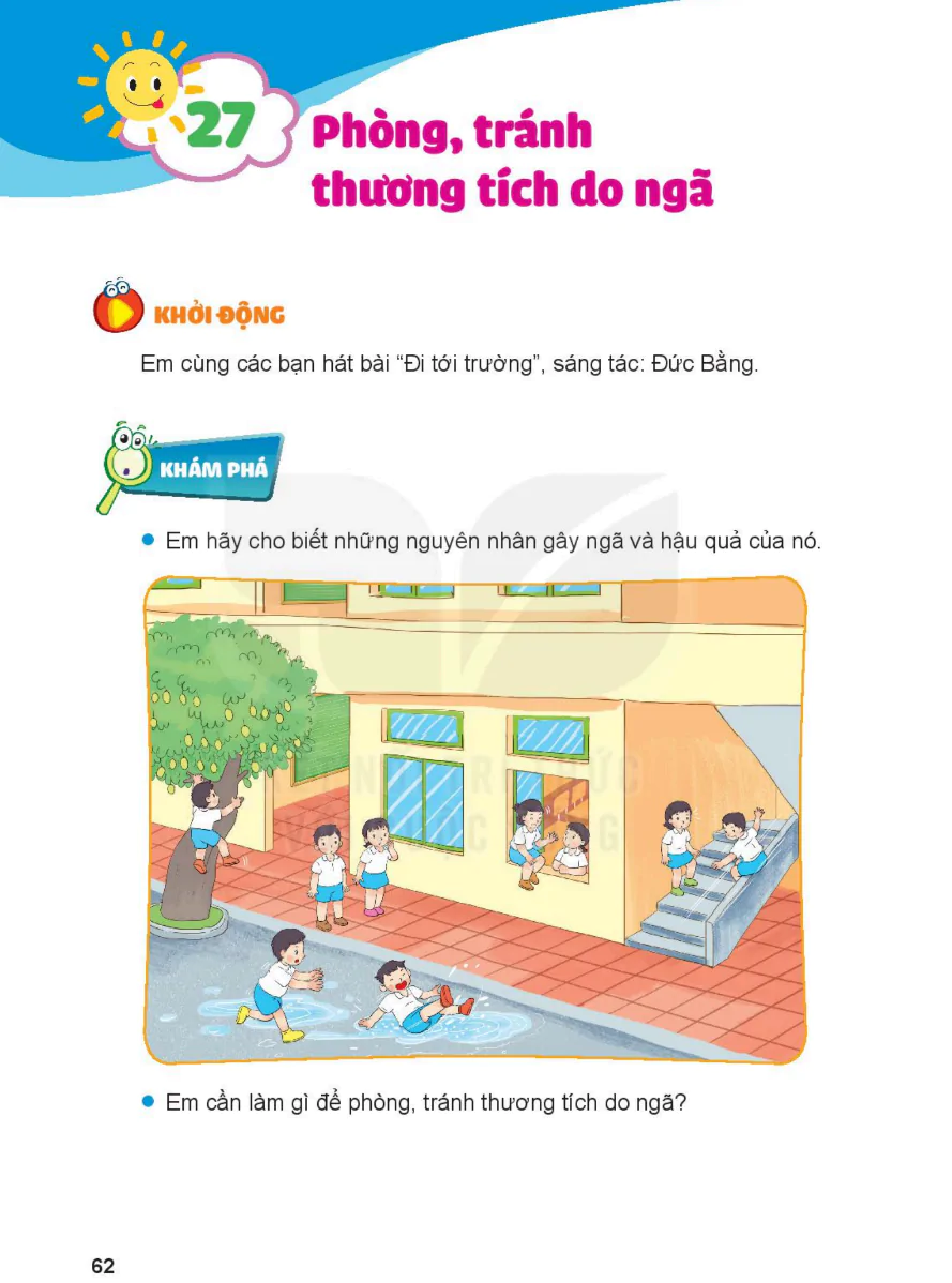 Bài 27: Phòng, Tránh Thương Tích Do Ngã