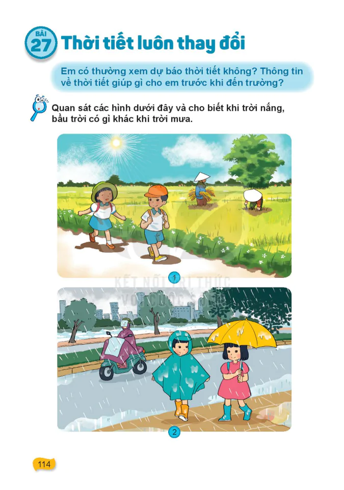 Bài 27: Thời Tiết Luôn Thay Đổi