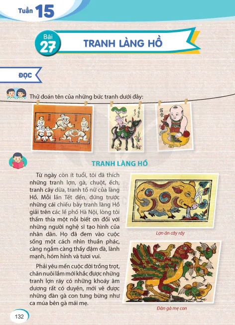 Bài 27: Tranh Làng Hồ