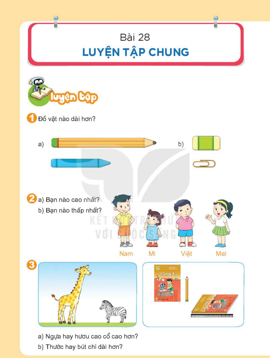Bài 28: Luyện Tập Chung