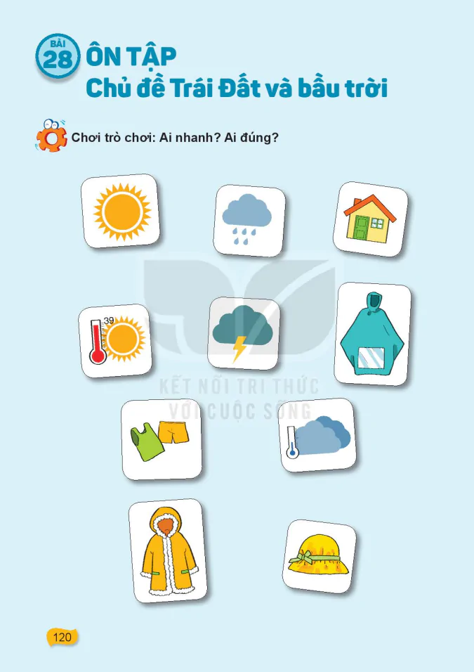 Bài 28: Ôn Tập Chủ Đề Trái Đất Và Bầu Trời