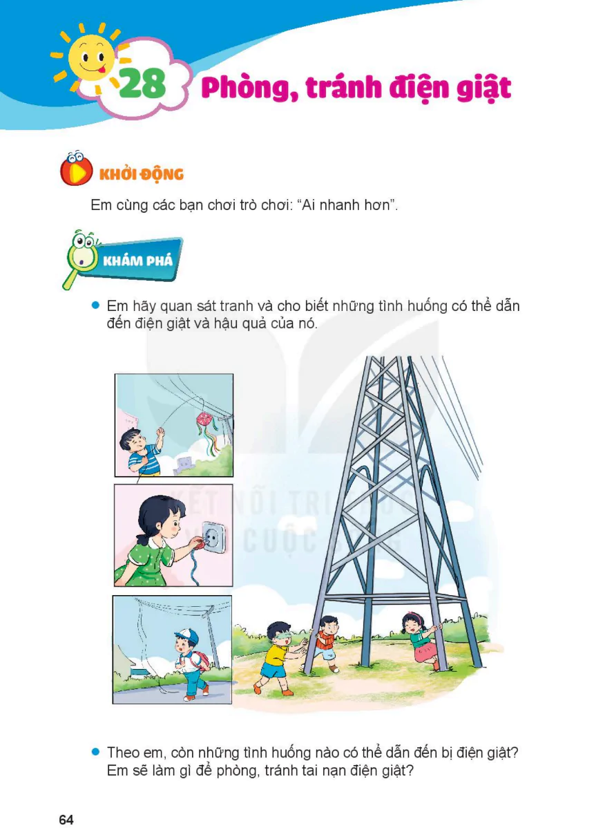 Bài 28: Phòng, Tránh Điện Giật