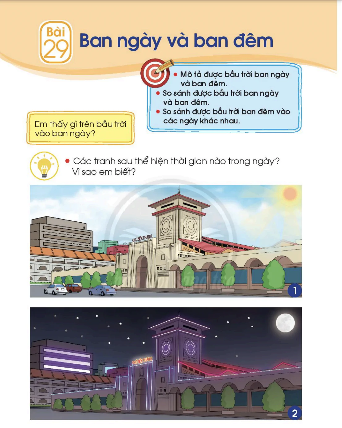 Bài 29: Ban ngày và ban đêm