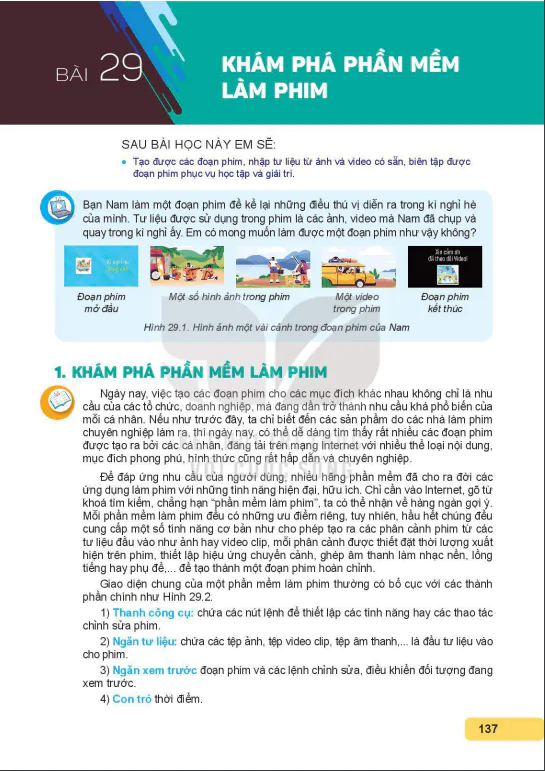 Bài 29: Khám phá phần mềm làm phim