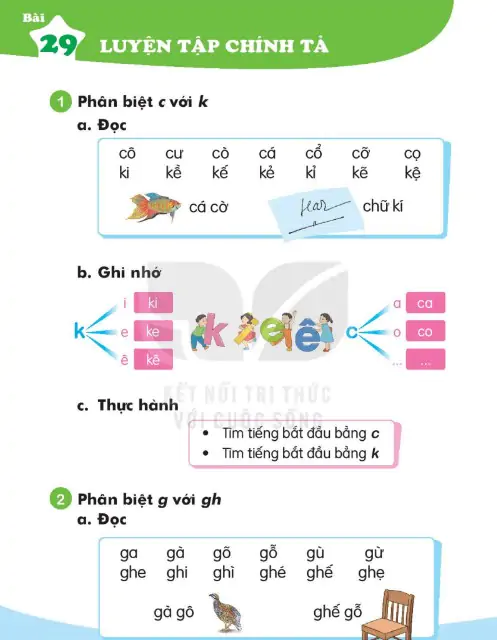 Bài 29: Luyện Tập Chính Tả