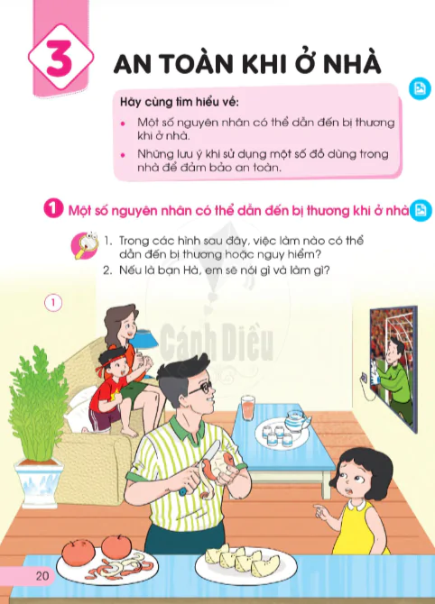 BÀI 3: AN TOÀN KHI Ở NHÀ