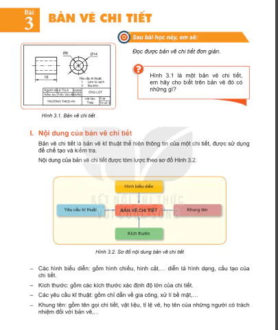Bài 3: Bản vẽ chi tiết