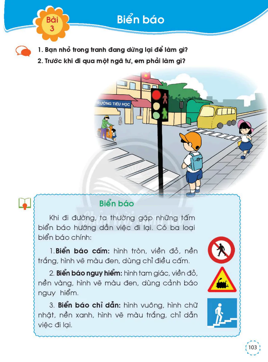 Bài 3: Biển Báo