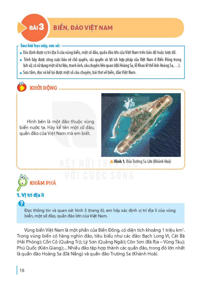 Bài 3: Biển, Đảo Việt Nam