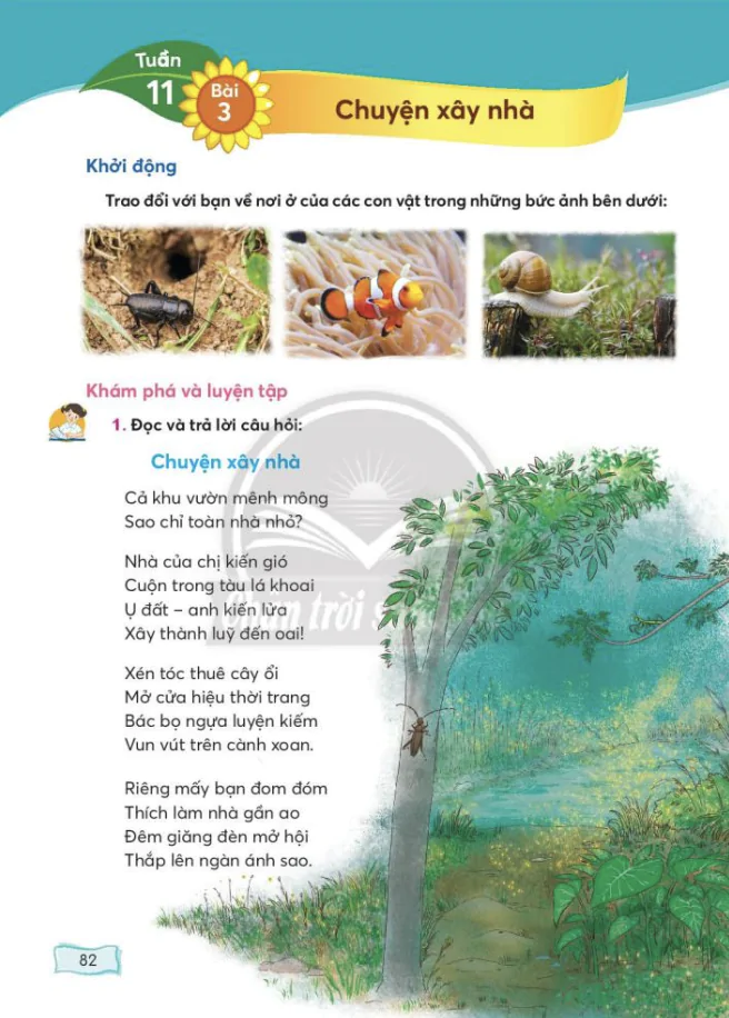 Bài 3: Chuyện xây nhà