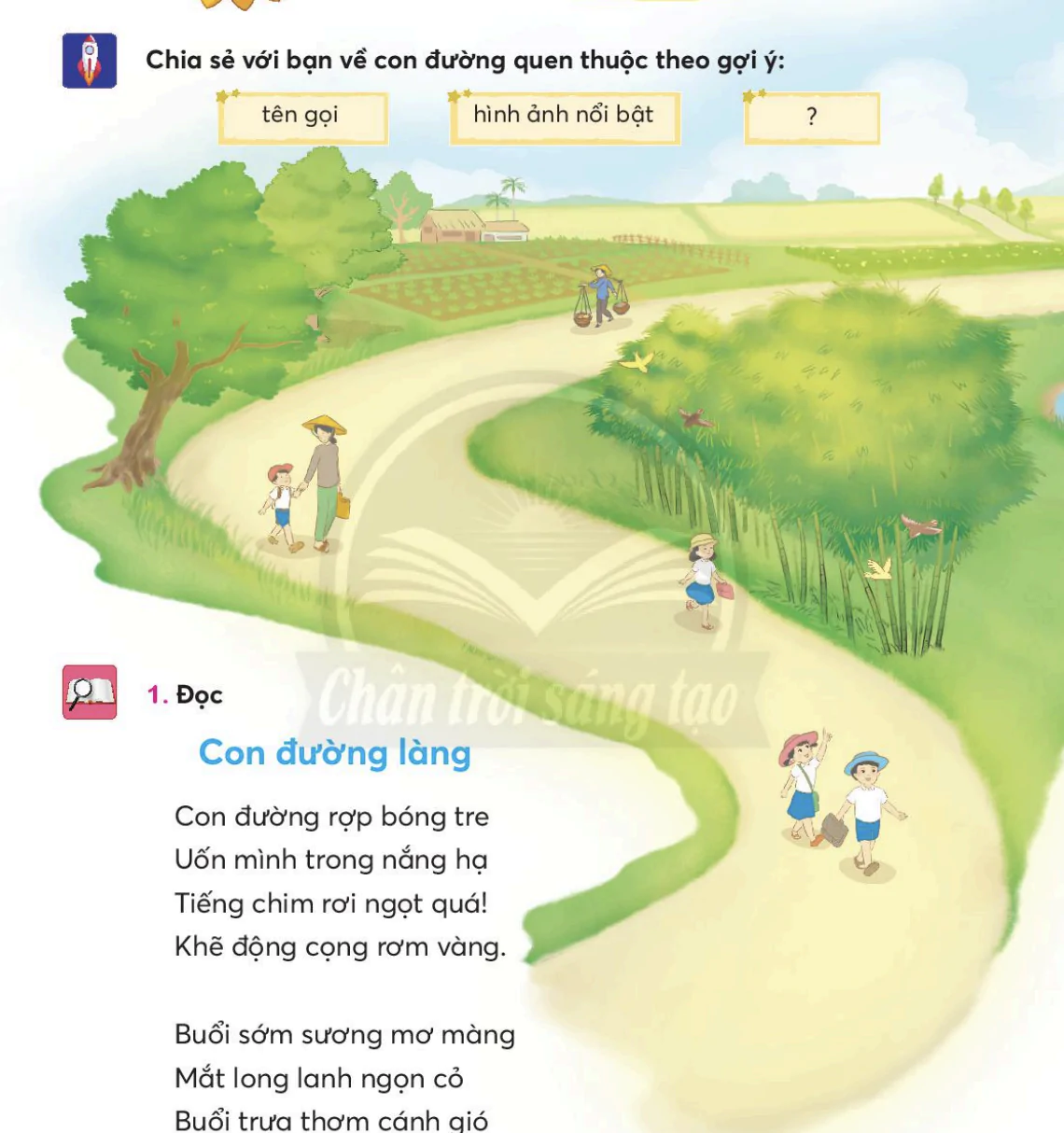 Bài 3: Con đường làng