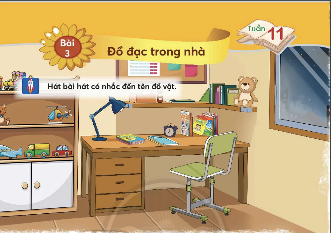 Bài 3: Đồ đạc trong nhà
