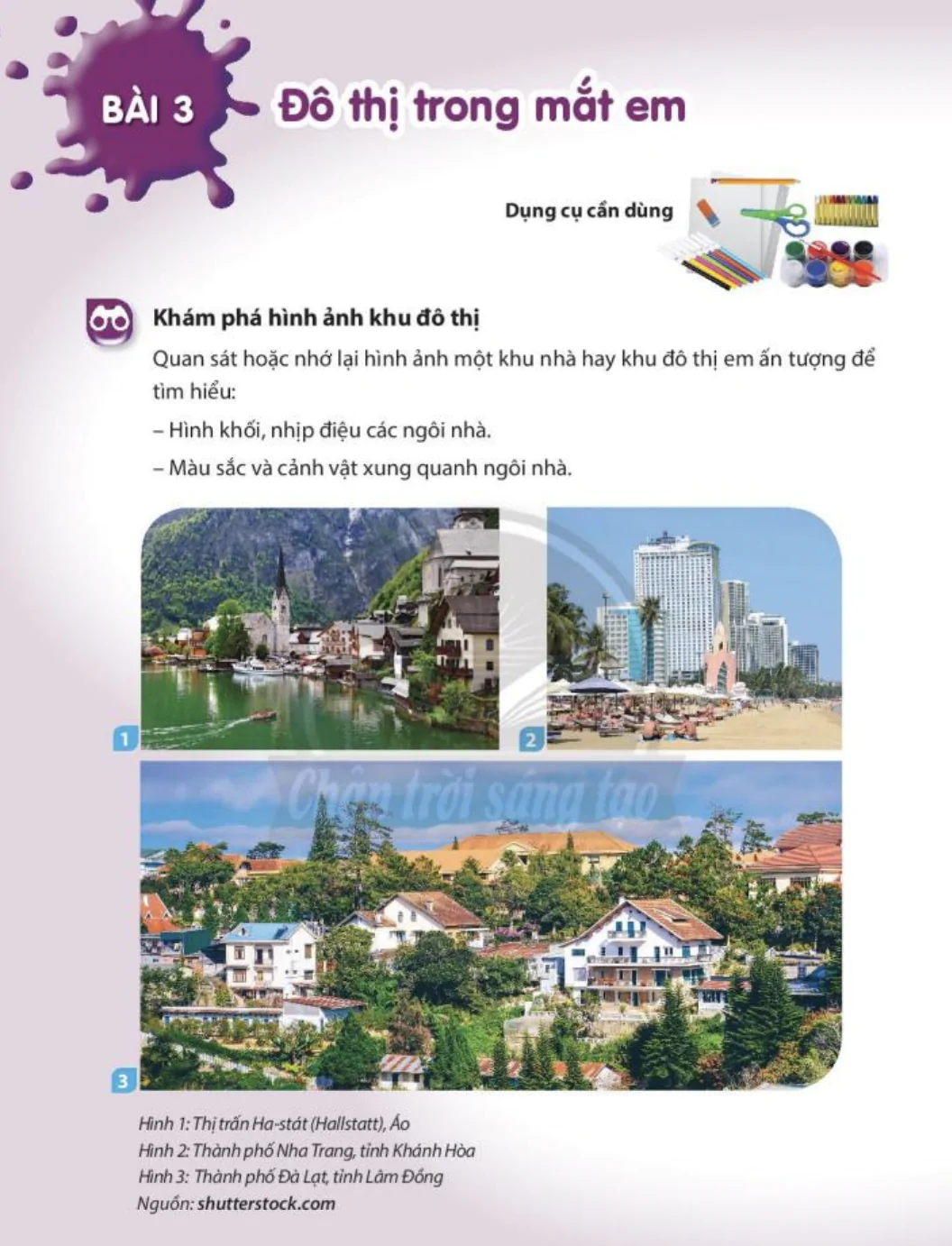 Bài 3: Đô thị trong mắt em