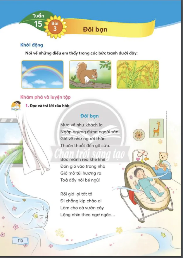 Bài 3: Đôi bạn