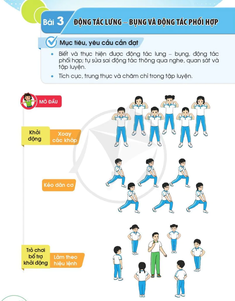 Bài 3: Động Tác Lưng - Bụng Và Động Tác Phối Hợp