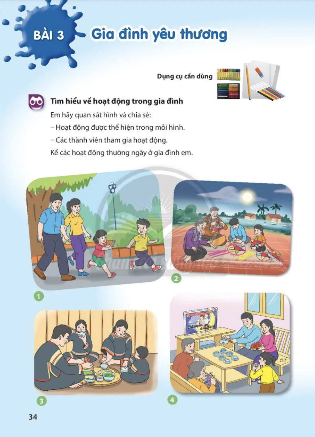 Bài 3: Gia đình yêu thương