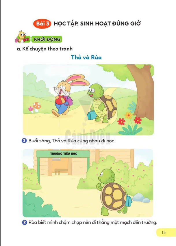 BÀI 3: HỌC TẬP, SINH HOẠT ĐÚNG GIỜ