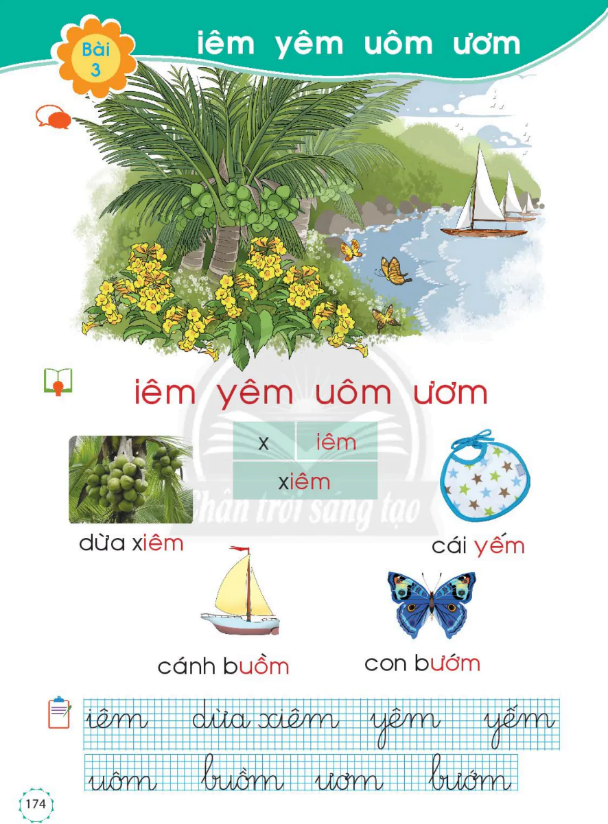 Bài 3: iêm yêm uôm ươm