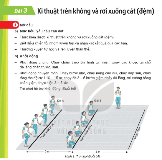 Bài 3: Kĩ thuật trên không và rơi xuống cát (đệm)