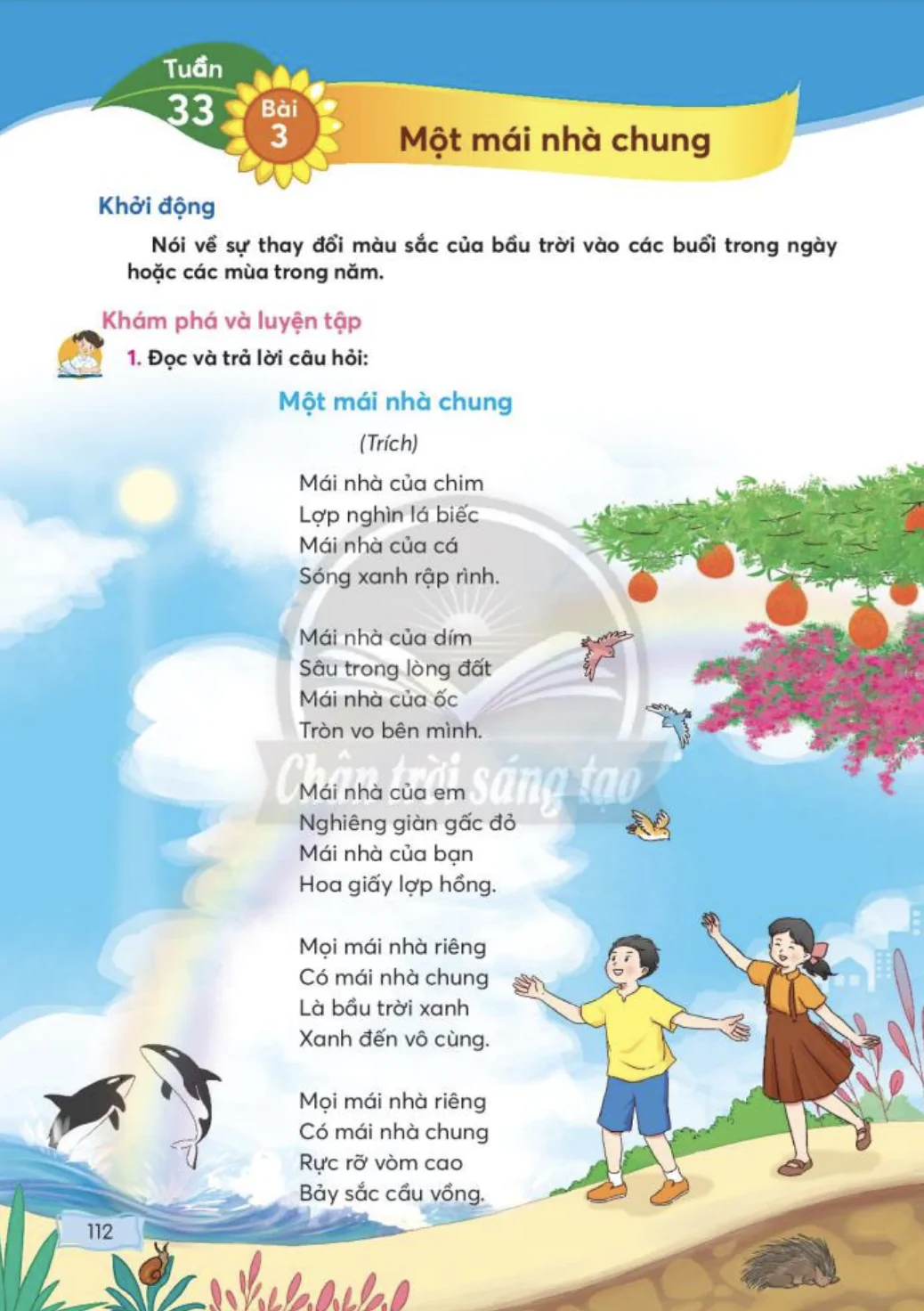 Bài 3: Một mái nhà chung