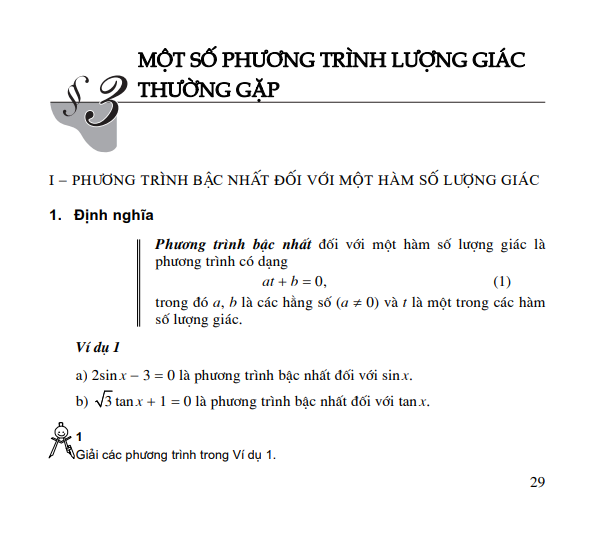 Bài 3: Một số dạng phương trình lượng giác thường gặp