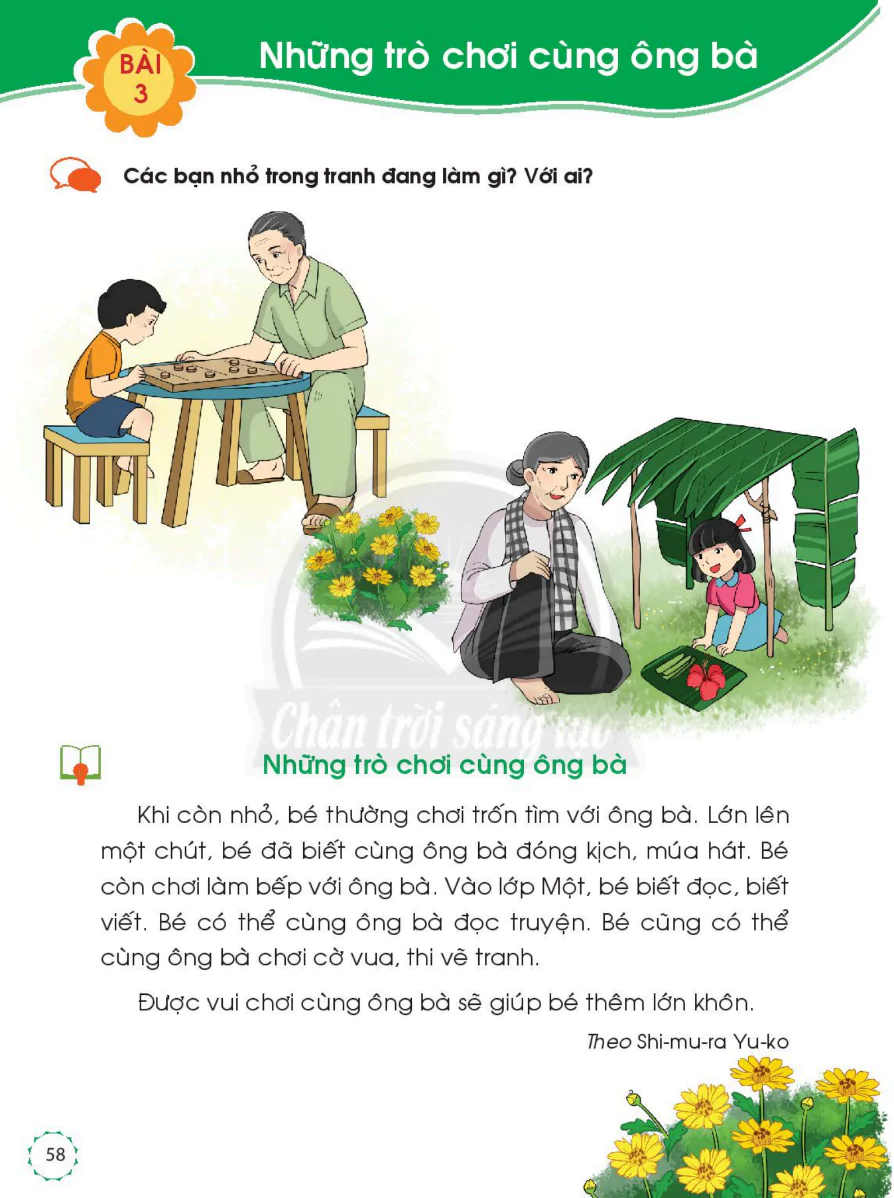 Bài 3: Những Trò Chơi Cùng Ông Bà