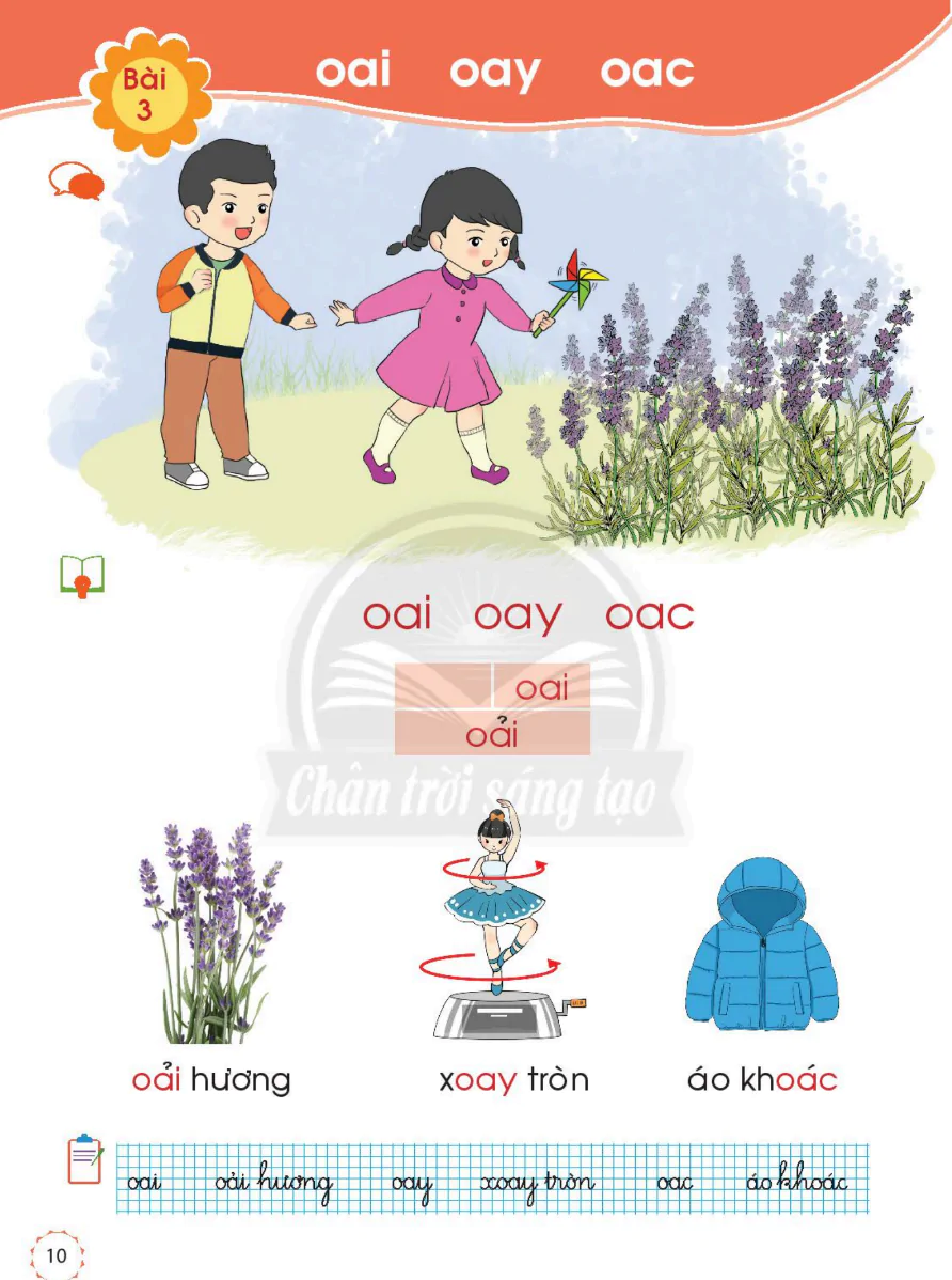 Bài 3: oai oay oac