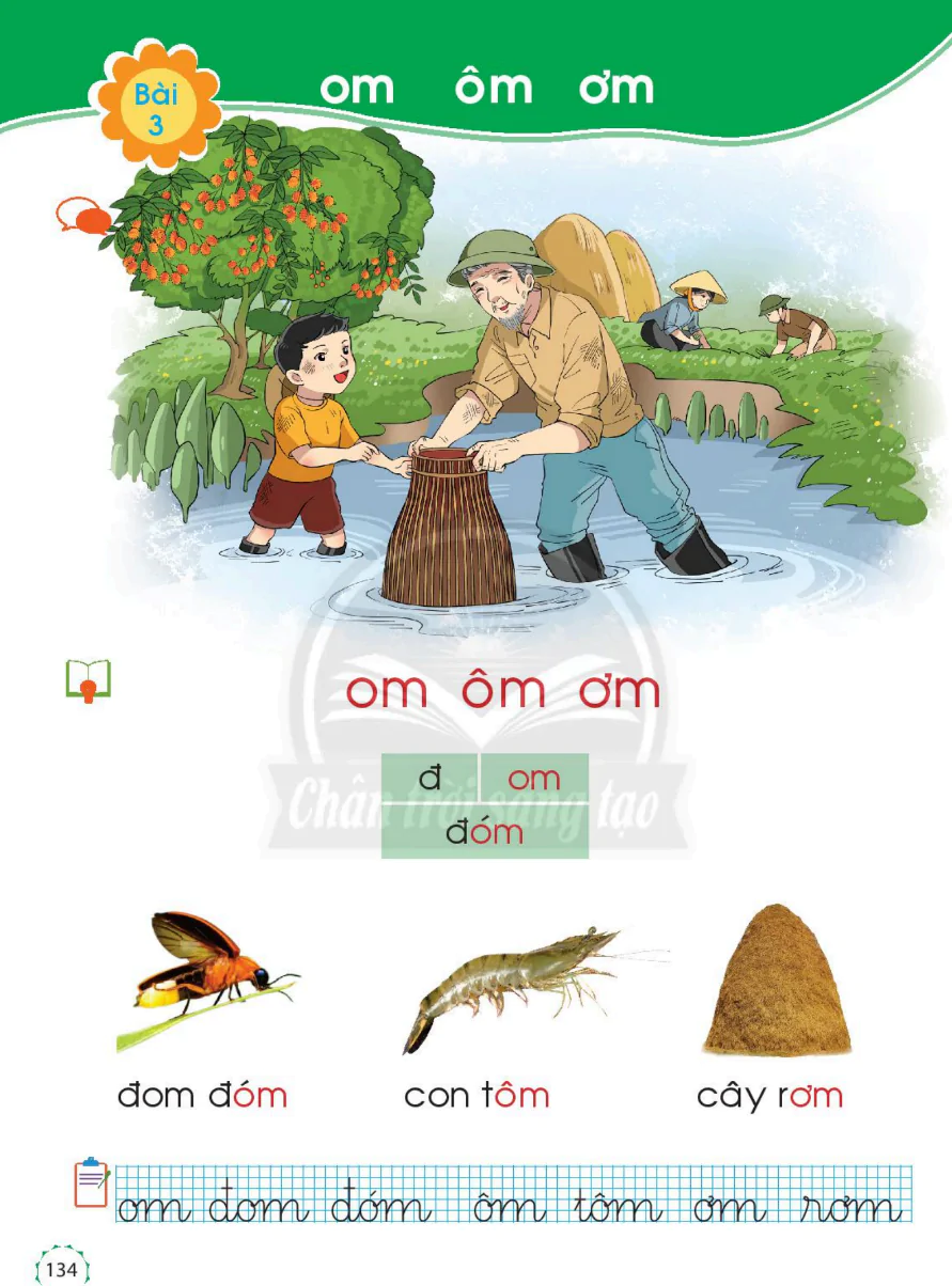 Bài 3: om ôm ơm