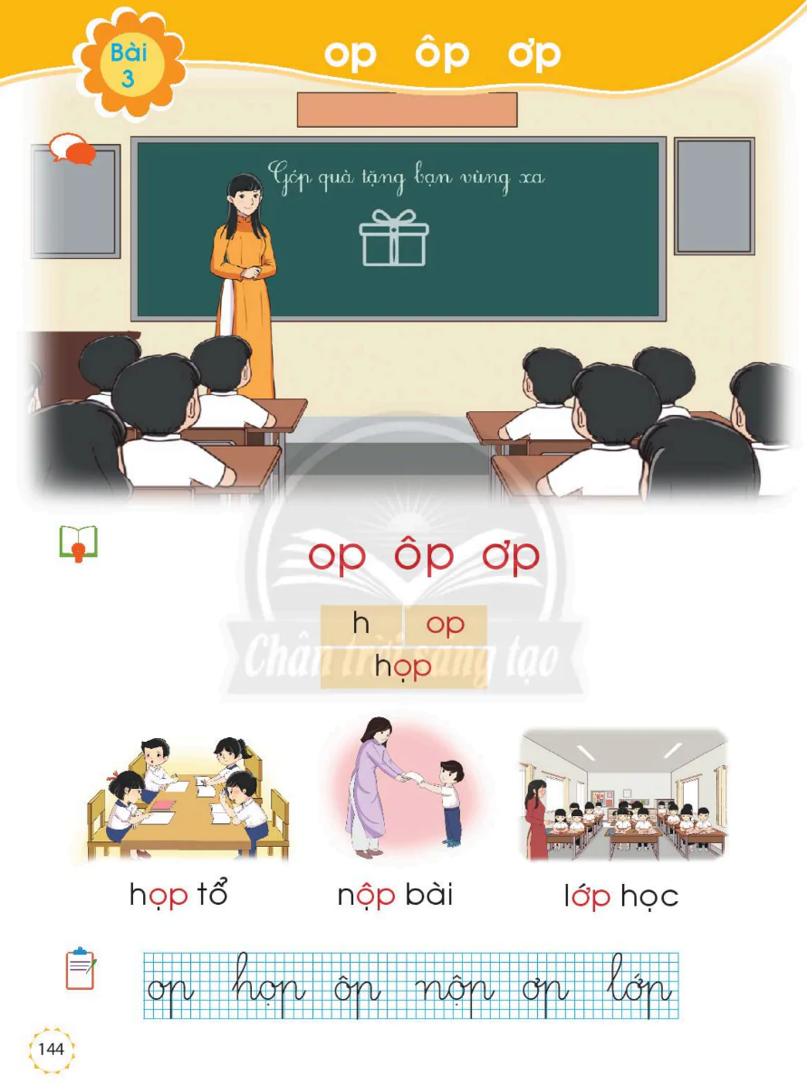 Bài 3: op ôp ơp