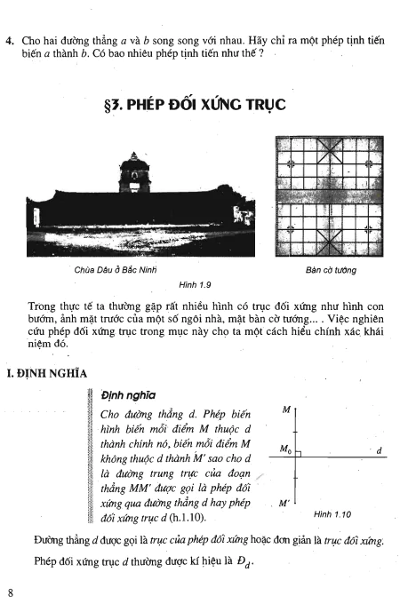 Bài 3: Phép đối xứng trục