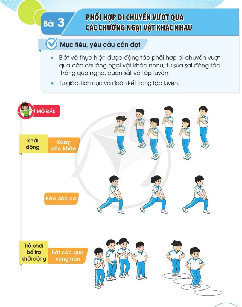 Bài 3: Phối Hợp Di Chuyển Vượt Qua Các Chướng Ngại Vật Khác Nhau