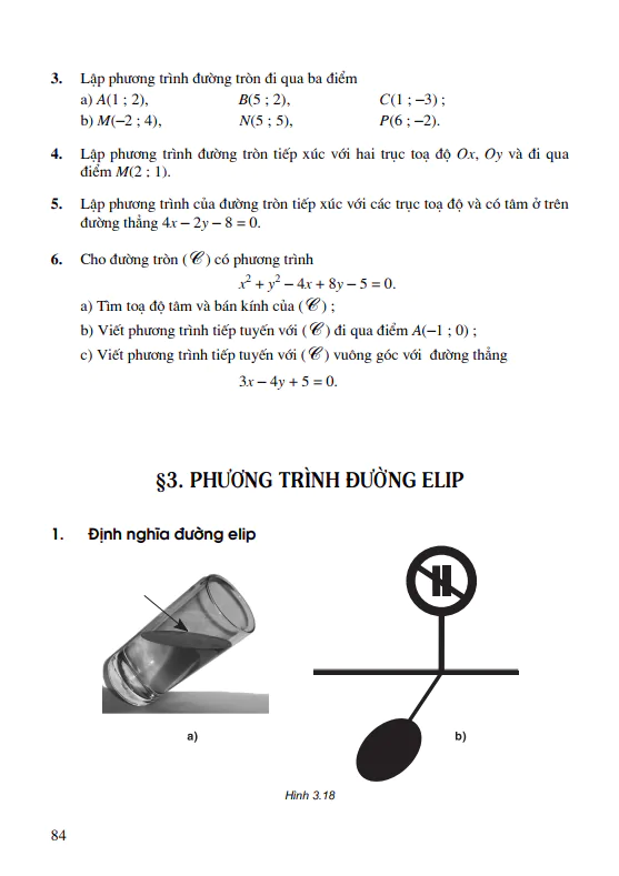 Bài 3: Phương trình đường elip