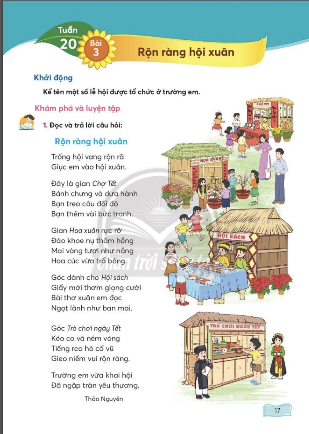  Bài 3: Rộn ràng hội xuân