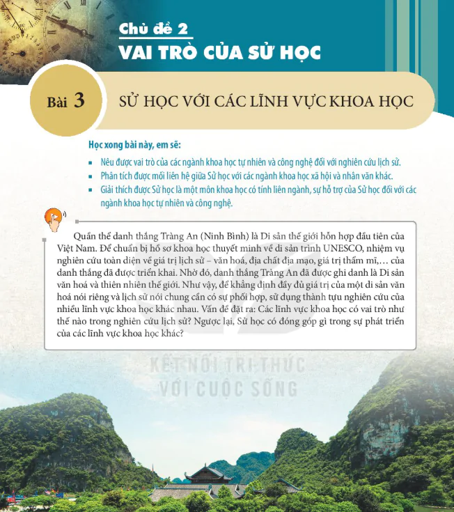 Bài 3: Sử Học Với Các Lĩnh Vực Khoa Học