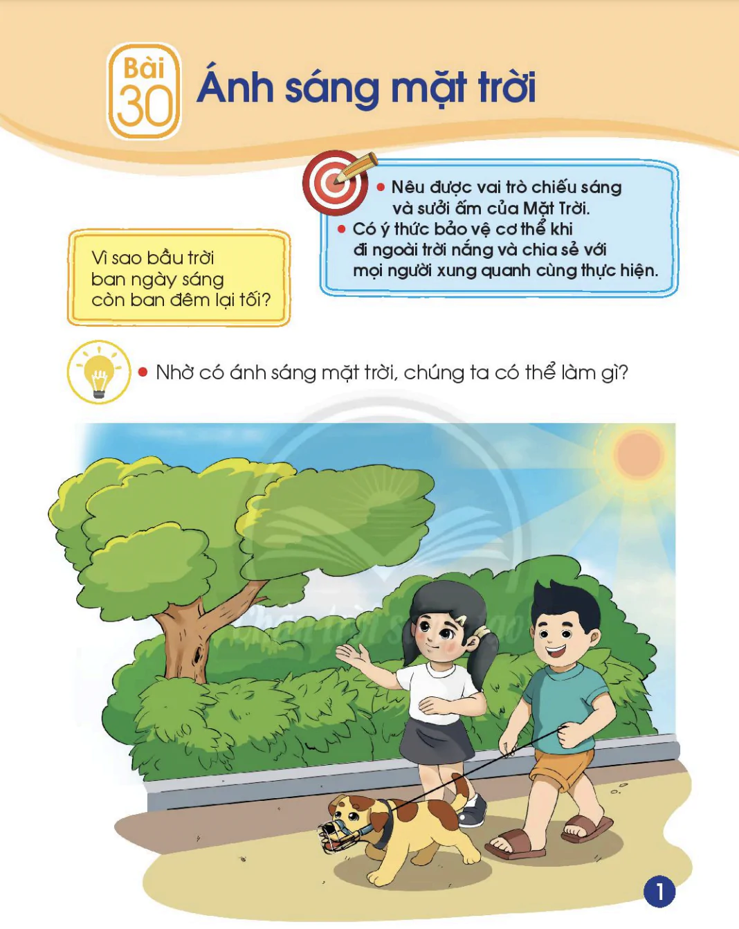 Bài 30: Ánh sáng mặt trời